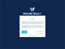 Tablet Screenshot of insurevault.com